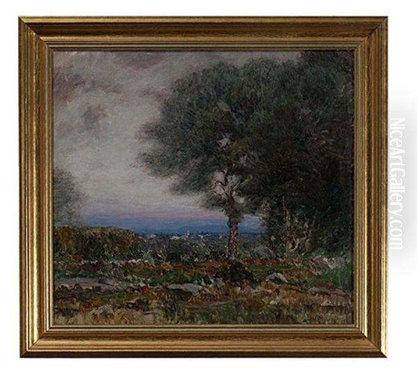 Landscape Oil Painting by Lewis Henry Meakin