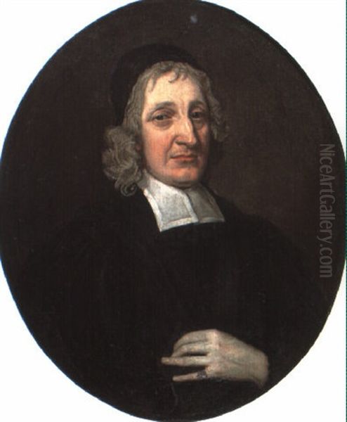 Portrait Of John Paterson, The Last Archbishop Of Glasgow Oil Painting by Sir John Baptist de Medina