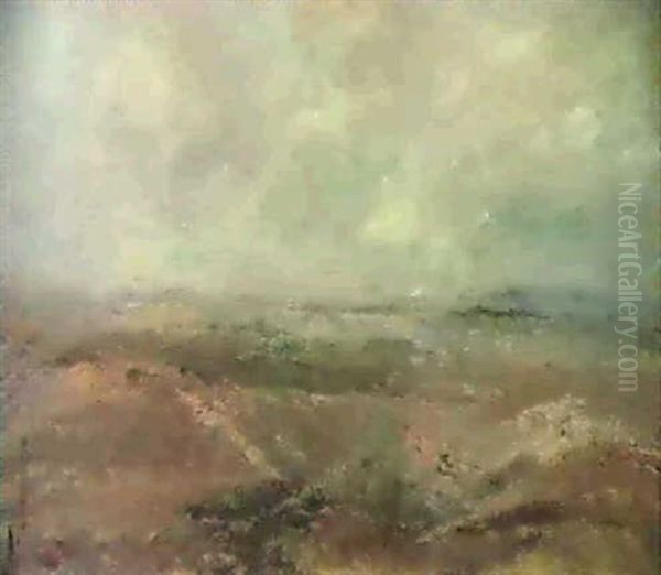 Dunenlandschaft, Knokke Oil Painting by Karl Mediz