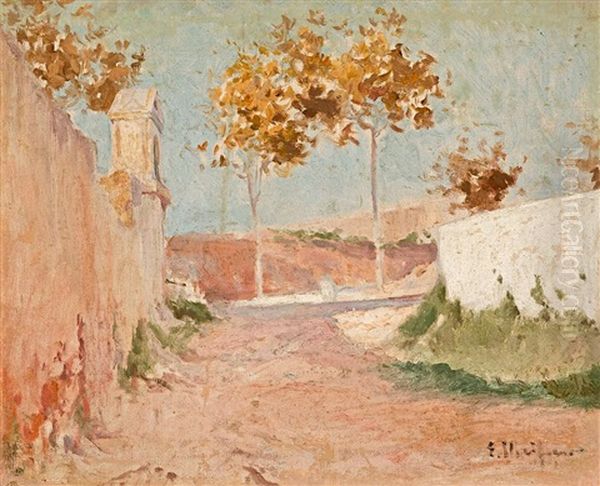 Vista Rural Oil Painting by Eliseo Meifren y Roig