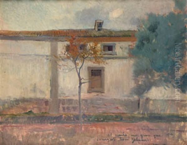 Paisaje De Valldemossa Oil Painting by Eliseo Meifren y Roig