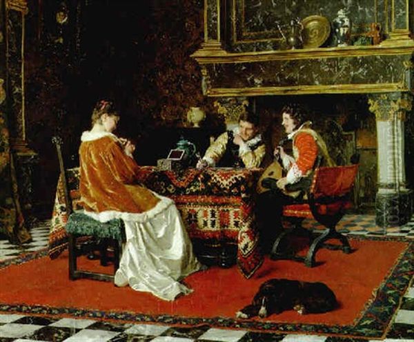 The Jewel Box Oil Painting by Ernst Meisel