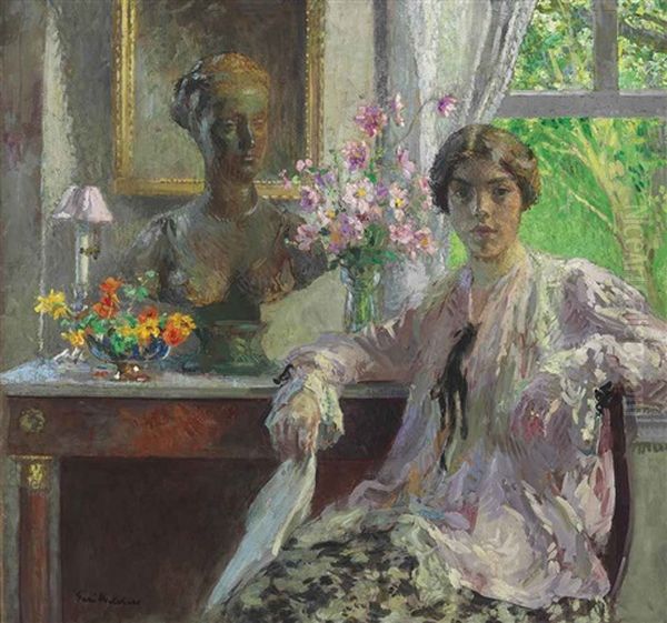 Nellie Kabel Oil Painting by Gari Melchers