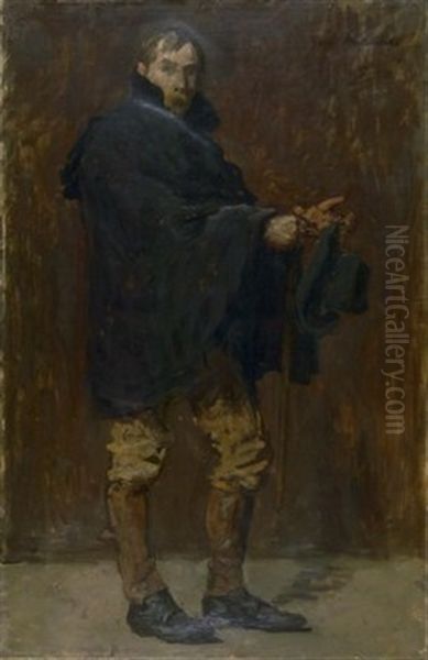 Portrat Eines Herren, Stehend Oil Painting by Gari Melchers