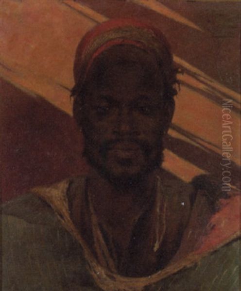 A Man From Tanger Oil Painting by Henri Van Melle