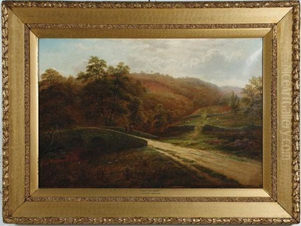 Near Harrogate Oil Painting by William Mellor