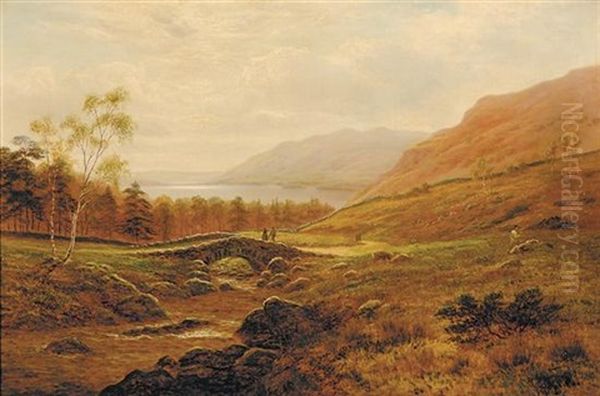 Derwentwater Oil Painting by William Mellor