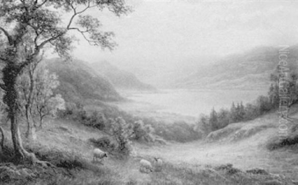 Derwent Water Looking Towards Borrowdale by William Mellor