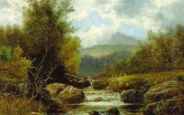 View In Cumberland Oil Painting by William Mellor