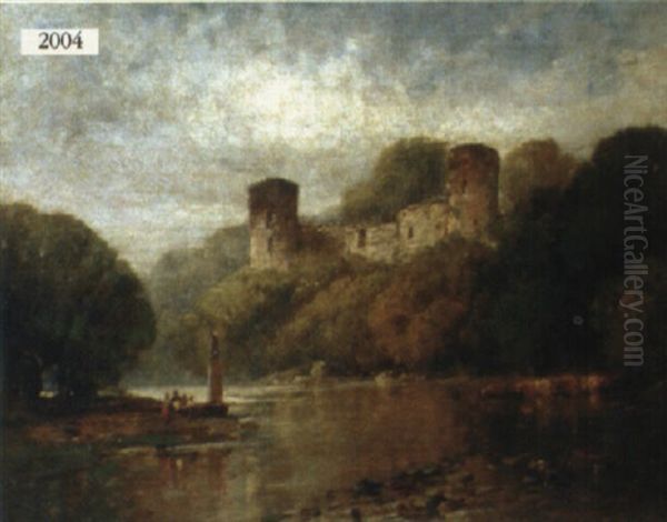 Bothwell Castle On The Clyde Oil Painting by Andrew Melrose