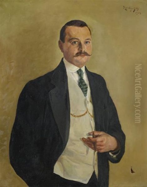 Portrait D'homme by Maurice Mendjisky