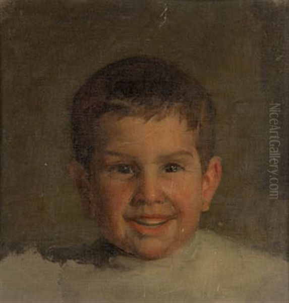 Retrato De Jose Menendez Pidal Oil Painting by Luis Menendez Pidal