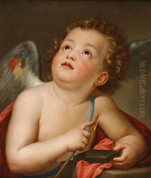 Amor Met Pijl Oil Painting by Anton Raphael Mengs