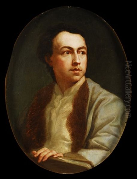 Autoretrato Del Pintor Oil Painting by Anton Raphael Mengs