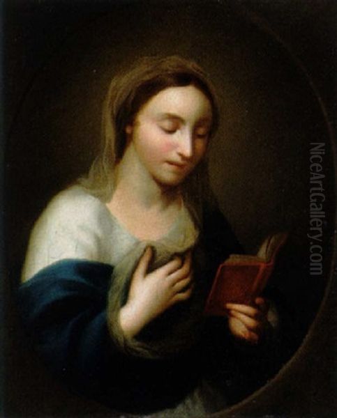 Madonna Oil Painting by Anton Raphael Mengs