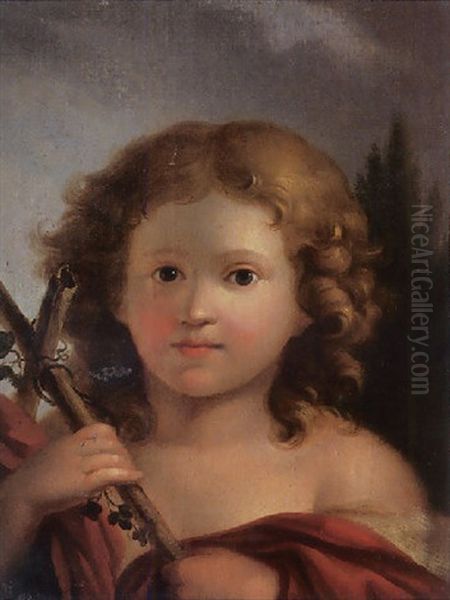 Saint Jean-baptiste Enfant Oil Painting by Anton Raphael Mengs