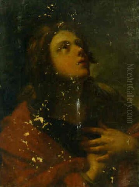 Saint John The Evangelist Oil Painting by Anton Raphael Mengs