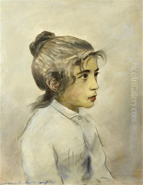 Giovanna Oil Painting by Mortimer Luddington Menpes