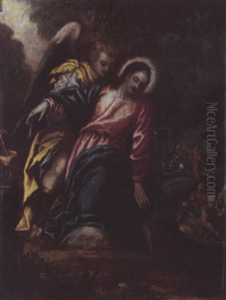 The Pieta Oil Painting by Pietro Mera