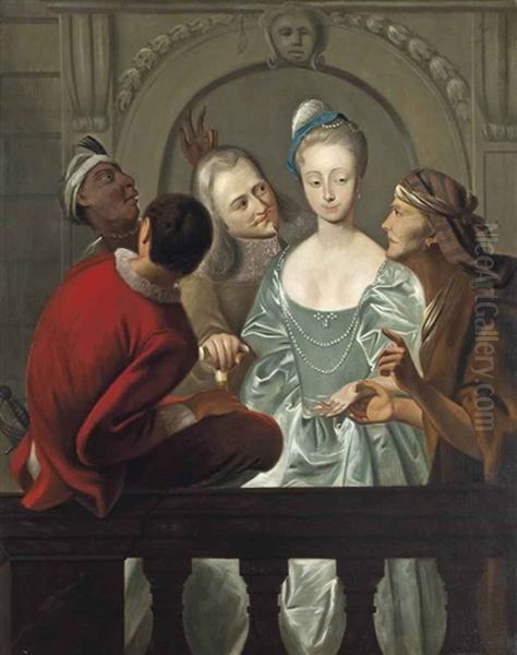 The Procuress by Philip Mercier