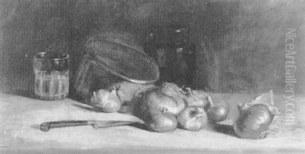 Nature Morte Au Pichet by Alexis Merodack-Jeaneau