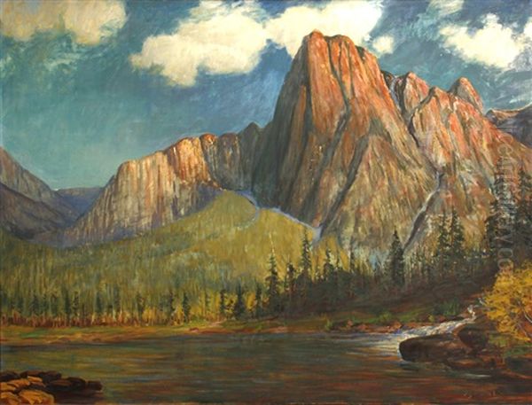 Mountain Lake by James Arthur Merriam