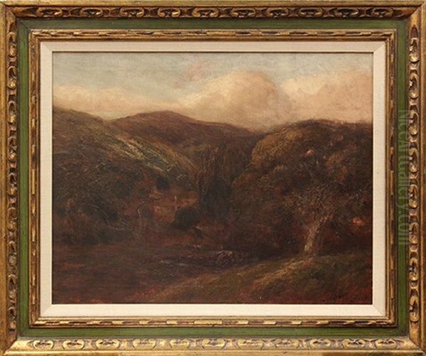 Berkeley Hills Oil Painting by Jules R. Mersfelder