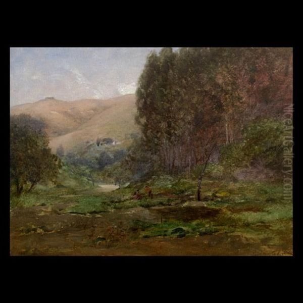 Landscape Oil Painting by Jules R. Mersfelder