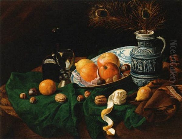 Pronkstilleven Oil Painting by Sientje Mesdag Van Houten