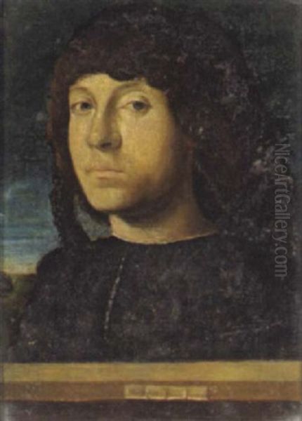 Bildnis Eines Mannes Oil Painting by Antonello da Messina