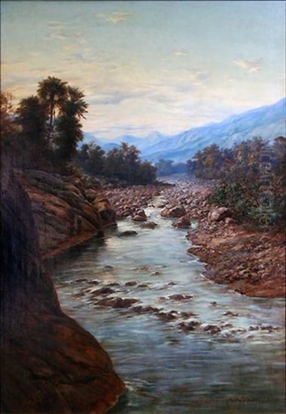 Rio De Capilla Del Monte Oil Painting by Adolf Methfessel