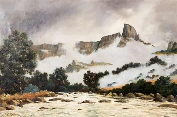 Mount-aux-sources Oil Painting by Cathcart William Methven