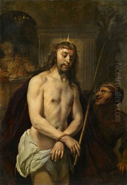 Ecce Homo Oil Painting by Gabriel Metsu