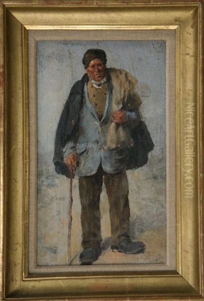 Le Voyageur Oil Painting by Louis Mettling