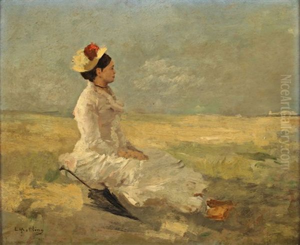 Reverie Oil Painting by Louis Mettling