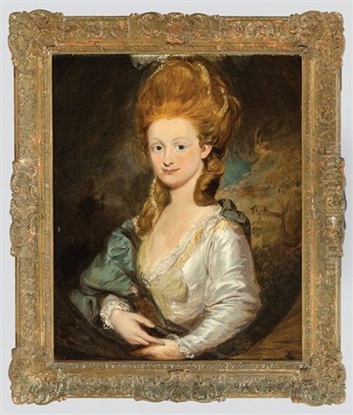 Davida Patterson Rollo Oil Painting by Johann Martin Metz