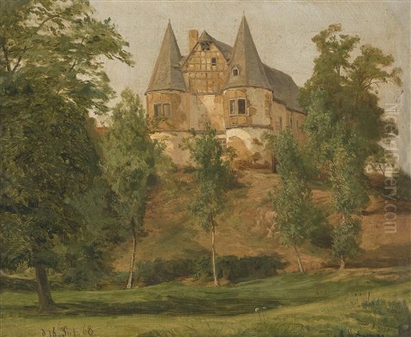 Aus Der Steiermark Oil Painting by Alfred (Wilhelm) Metzener