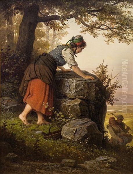 Zrada Oil Painting by Johann Georg Meyer von Bremen