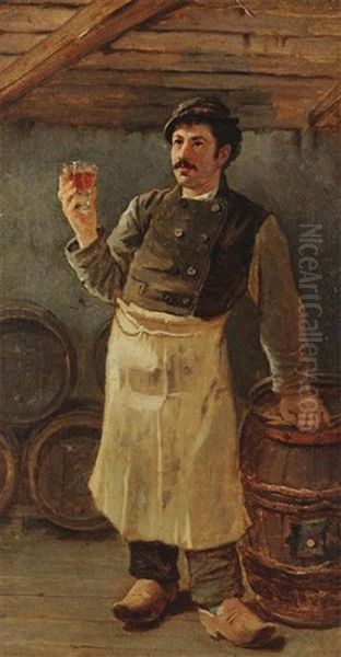 Le Tastevin Oil Painting by Emile Meyer