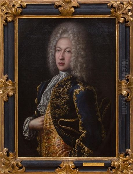 Portrait Of A Gentleman Oil Painting by Martin van Meytens the Younger