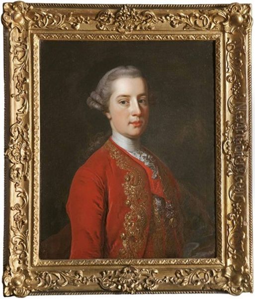 Erzherzog Joseph Ii. Osterreich Oil Painting by Martin van Meytens the Younger