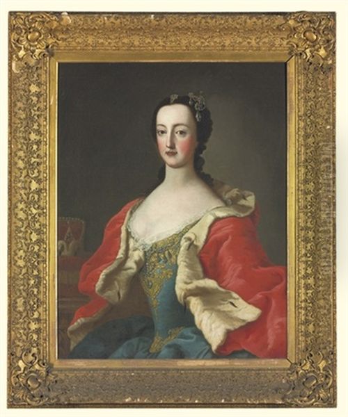 Portrait Of A Princess Oil Painting by Martin van Meytens the Younger