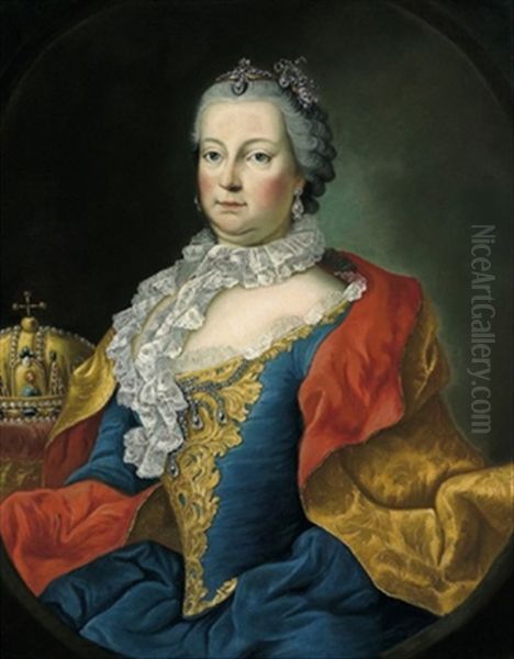 Bildnis Der Kaiserin Maria Theresia by Martin van Meytens the Younger