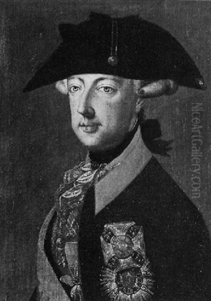 Kaiser Josef Ii. Oil Painting by Martin van Meytens the Younger