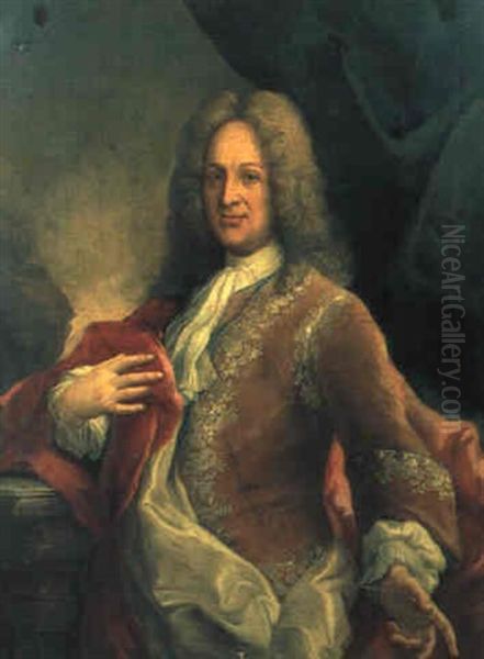 Frei- U. Panierherr Ferdinand Thavonat Von Thavon Oil Painting by Martin van Meytens the Younger