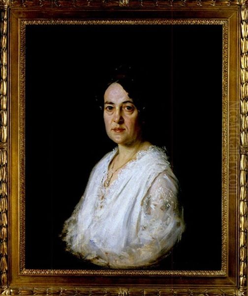 Frauenportrait by Oskar Michaelis