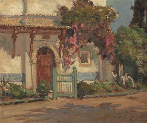 Le Musee Du Bardo, Alger Oil Painting by Arthur Midy