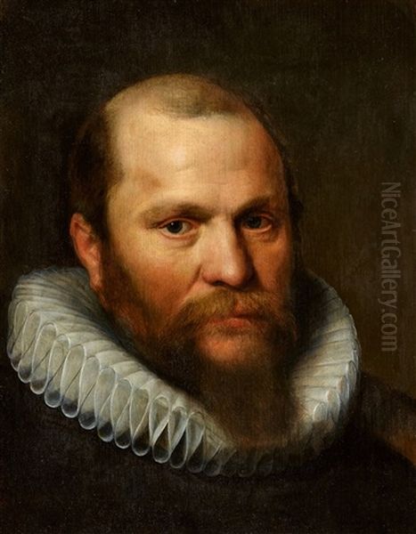 Portrait Of A Gentleman by Michiel Janszoon van Mierevelt