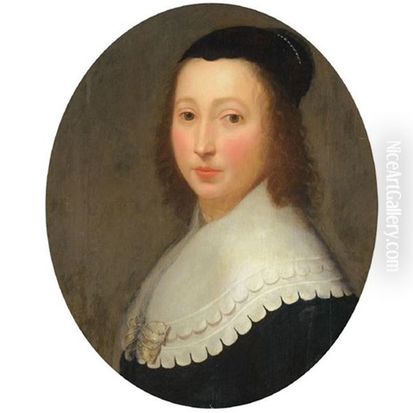 Portrait Of A Lady Oil Painting by Michiel Janszoon van Mierevelt