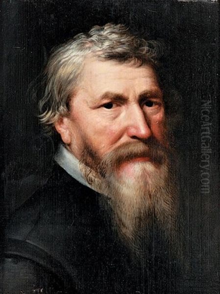 Portrait En Buste De Lubbert Gerritsz Oil Painting by Michiel Janszoon van Mierevelt